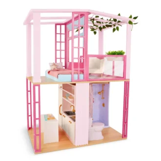 Our Generation Lovely Loft Dollhouse & 63-Piece Furniture Playset for 18" Dolls